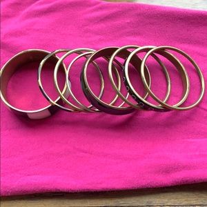 Set of 8 Bangle Bracelets
